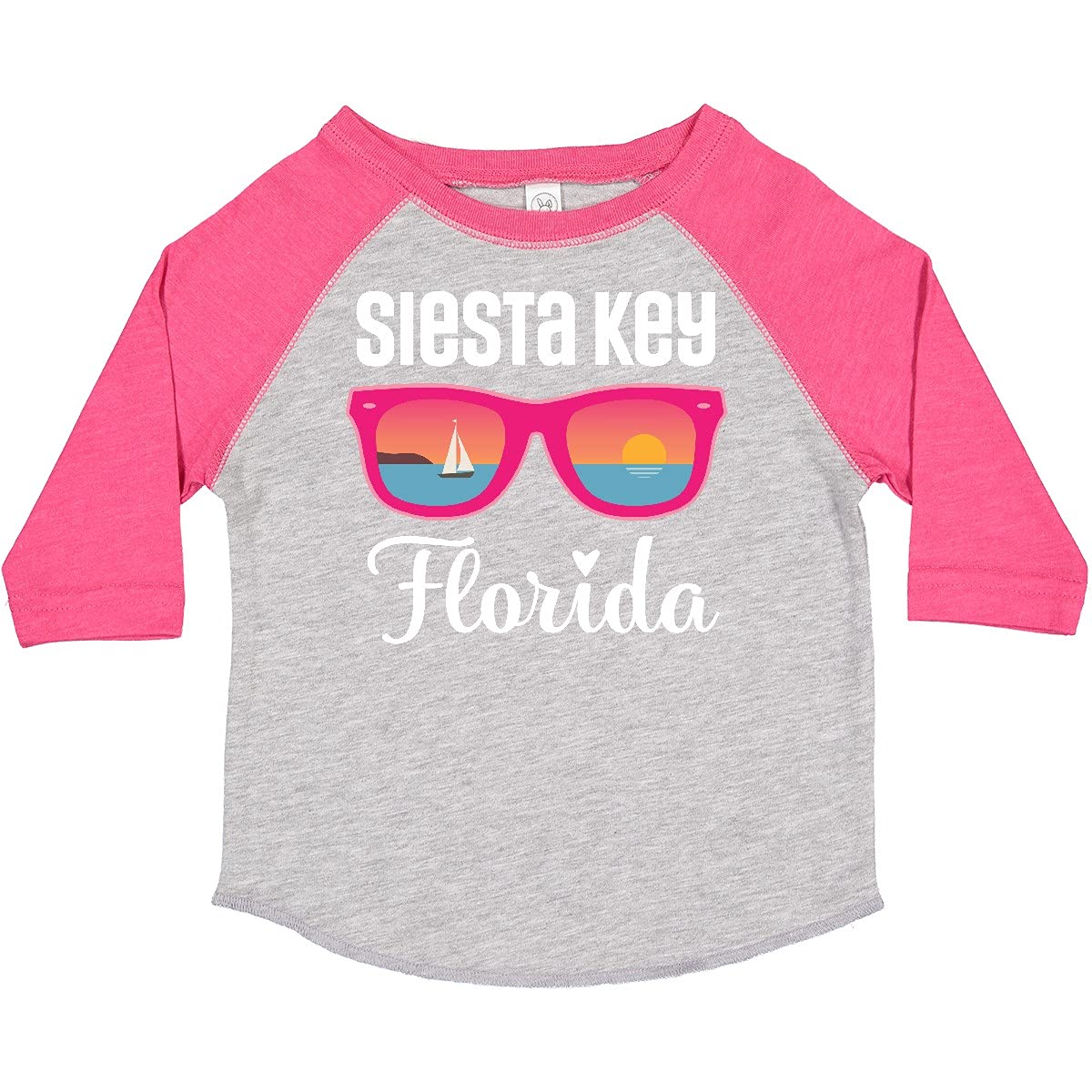 Inktastic Siesta Key Florida Beach Trip Toddler T-Shirt - Cute Vacation Outfit for Boys & Girls - Perfect for Family Beach Trips, Summer Holidays & Florida Getaways