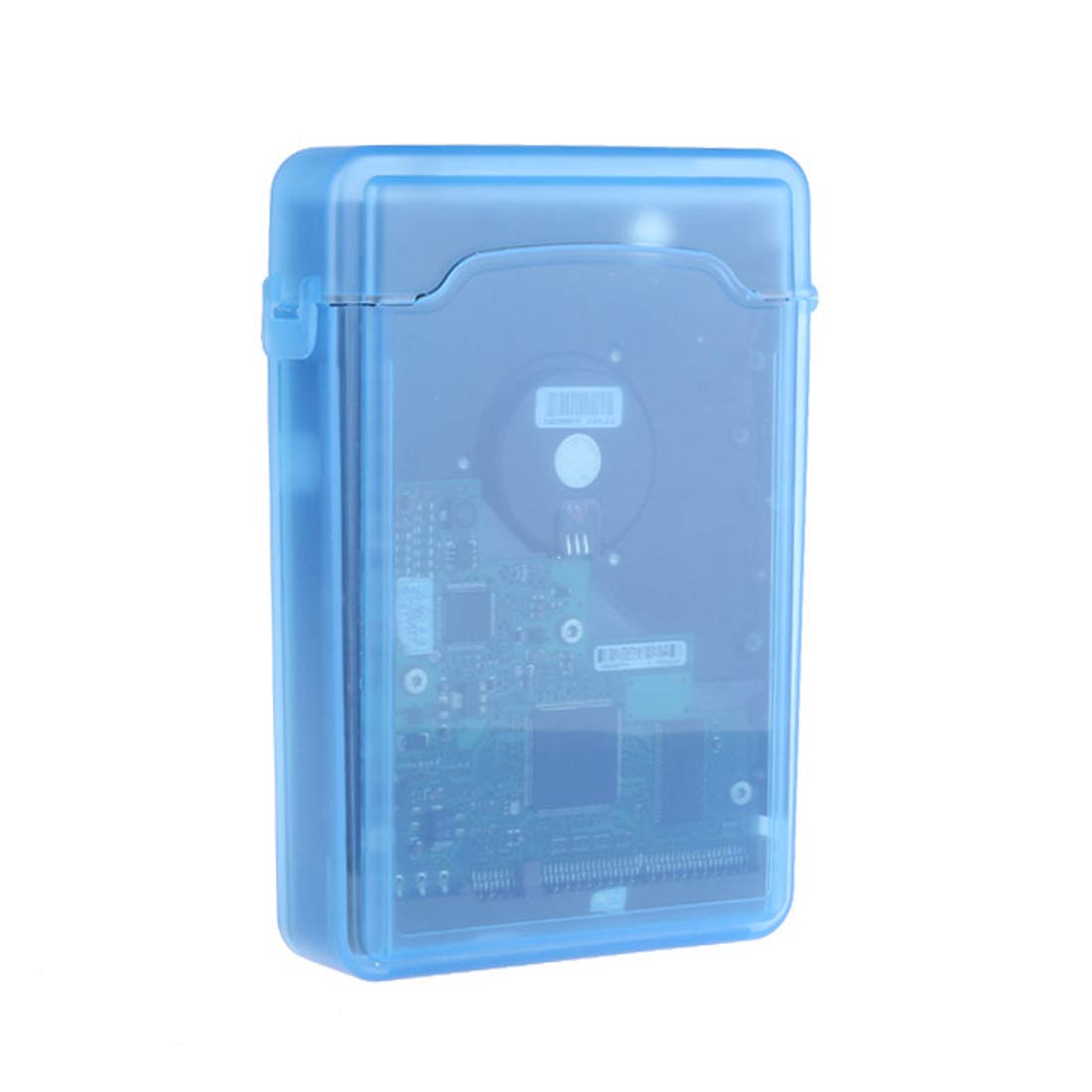 5-Pack 3.5 Inch External Hard Drive Enclosure - Portable IDE/SATA HDD Case with Shockproof PP Protection for Data Storage & Backup | Perfect for Home Office, PC Upgrades & External Storage Solutions