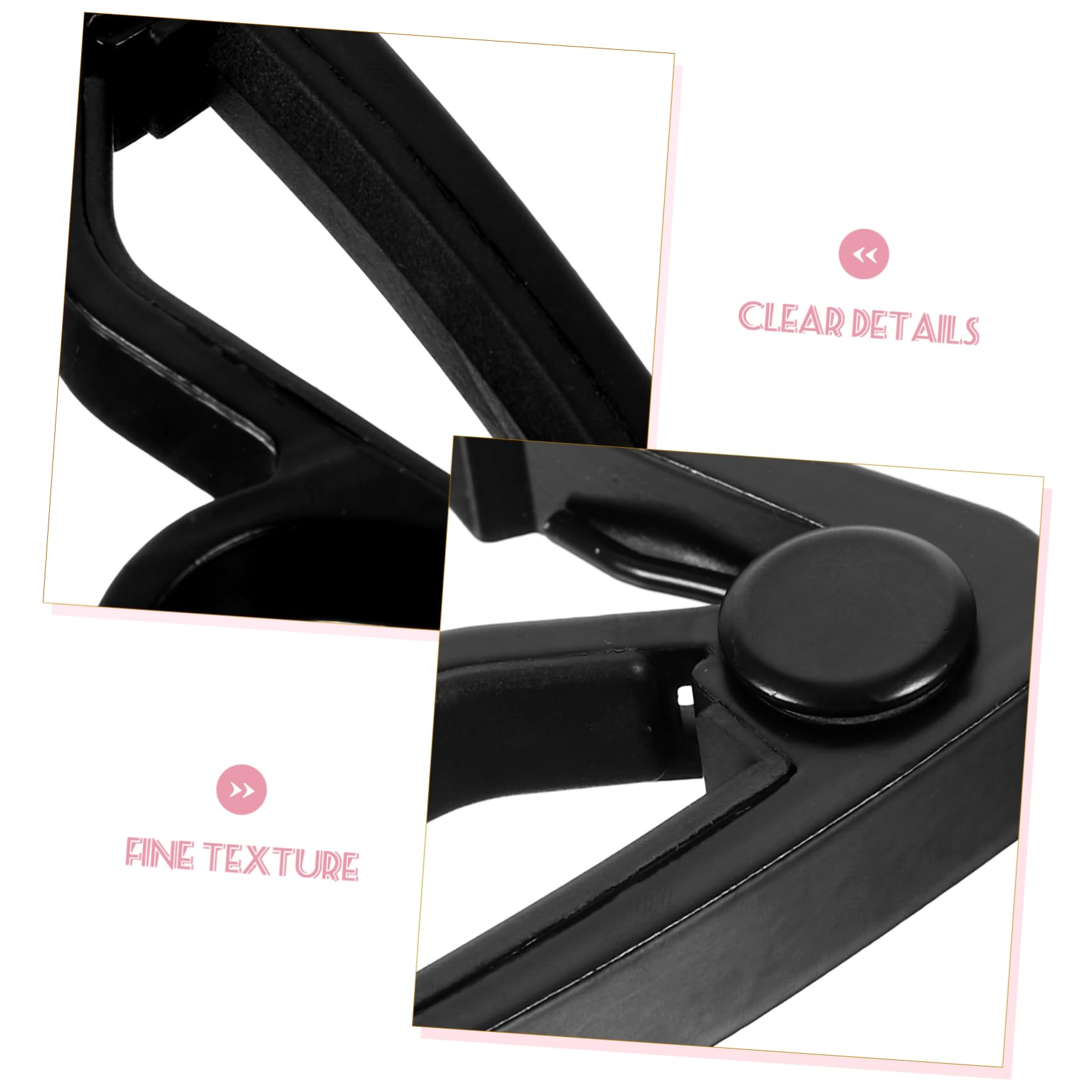 Healifty Metal Guitar Capo - Easy to Use for Acoustic, Electric, Bass & Ukulele - Black | Perfect for Live Performances, Studio Recording & Practice Sessions
