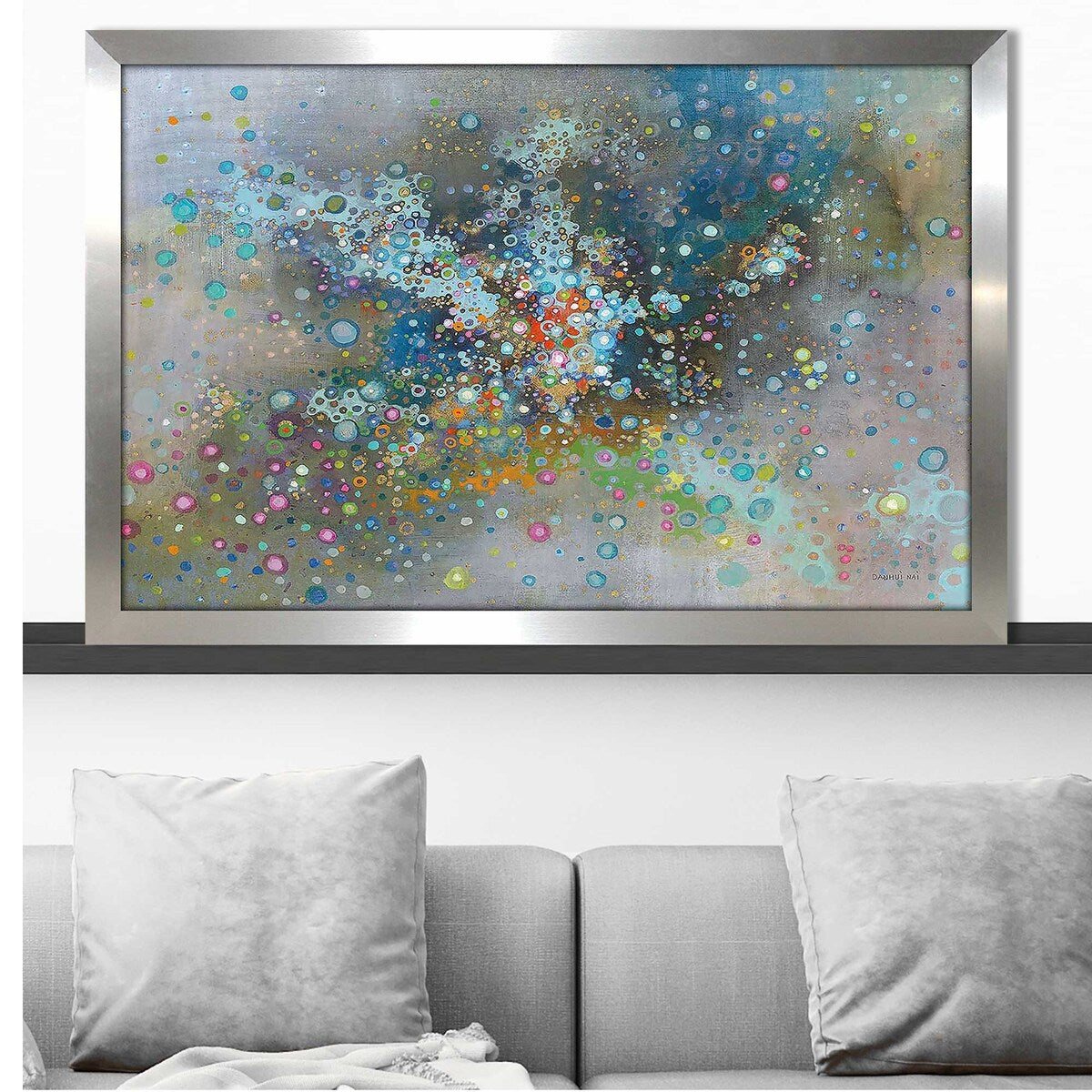 Danhui Nai Andromeda Galaxy Art Print on Acrylic - Stunning Space Wall Decor for Living Room, Bedroom & Office