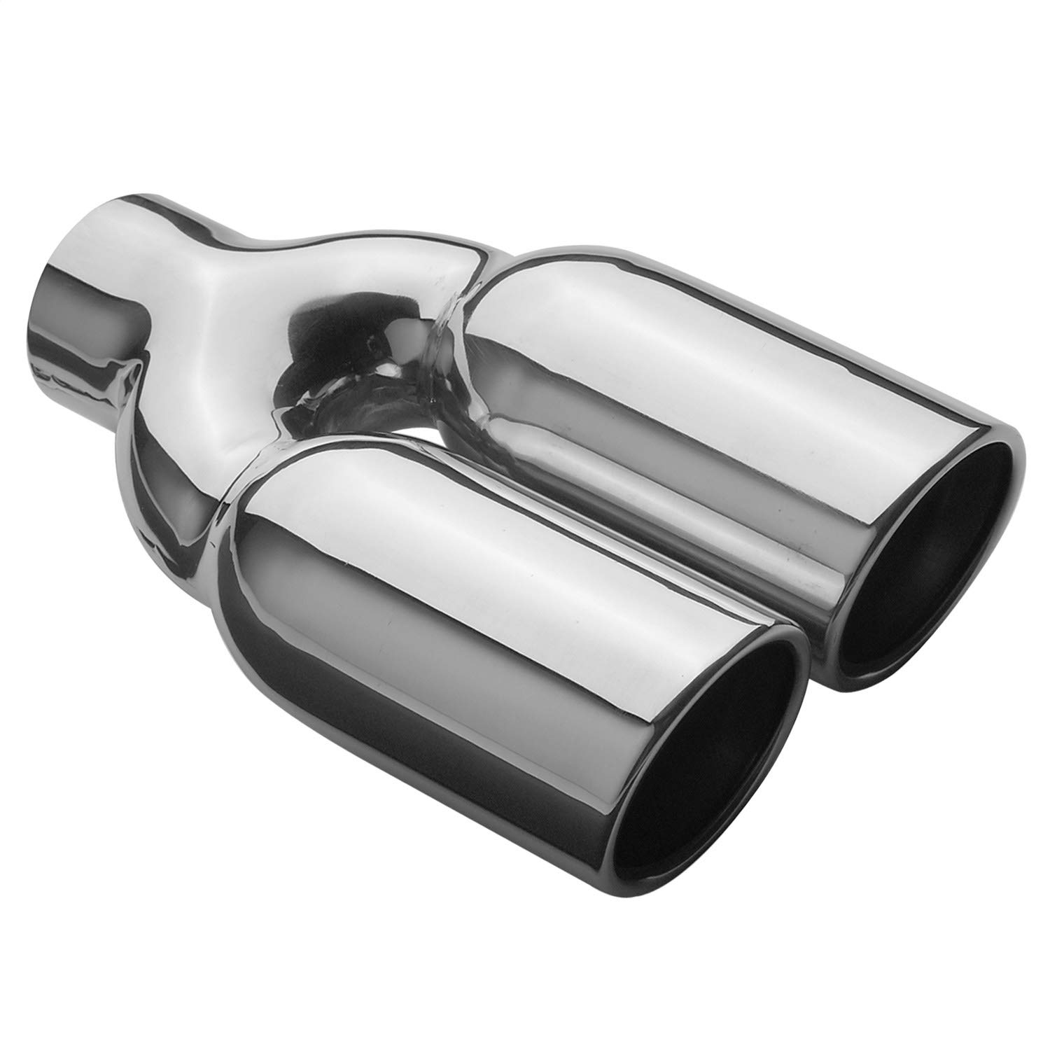 MagnaFlow 35168 Exhaust Tips - High Performance Stainless Steel Exhaust Tips for Trucks & SUVs - Enhances Vehicle Appearance & Sound - Perfect for Off-Roading & Custom Car Builds