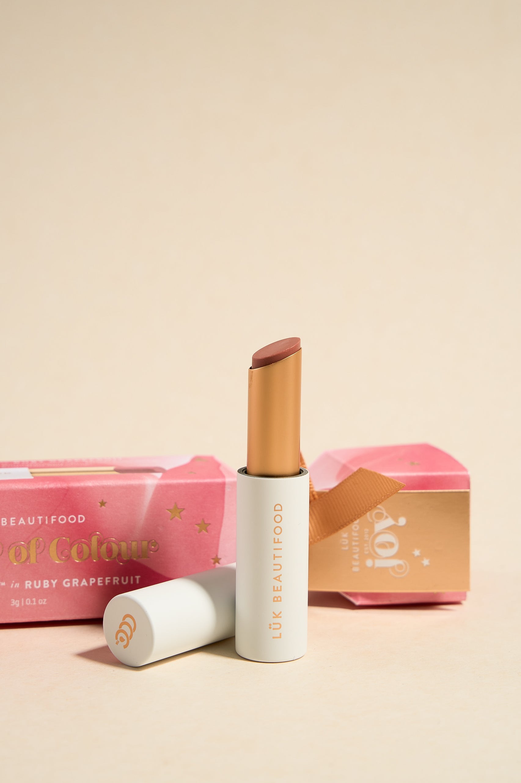 Vibrant Ruby Grapefruit Lip Balm - Hydrating & Nourishing Lip Care for Dry Lips - Perfect for Daily Moisture & On-The-Go Use