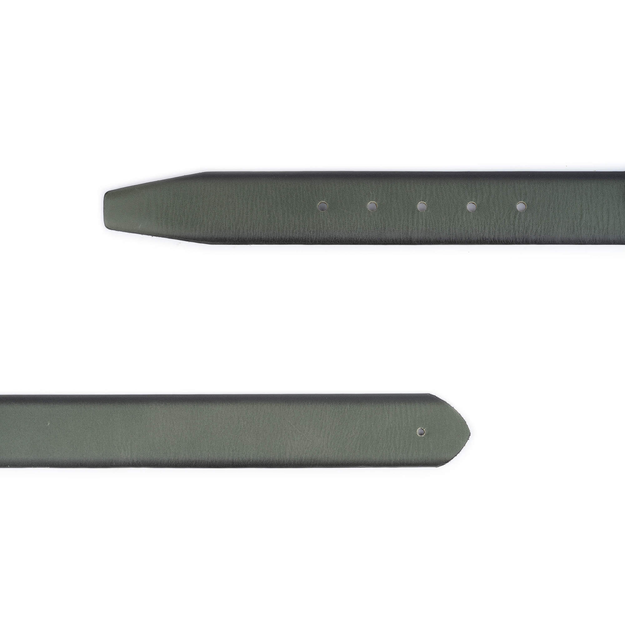 Genuine Olive Green Leather Belt Strap for Women - Dunhill Buckle Replacement - Perfect for Office, Casual Wear & Fashion Accessories
