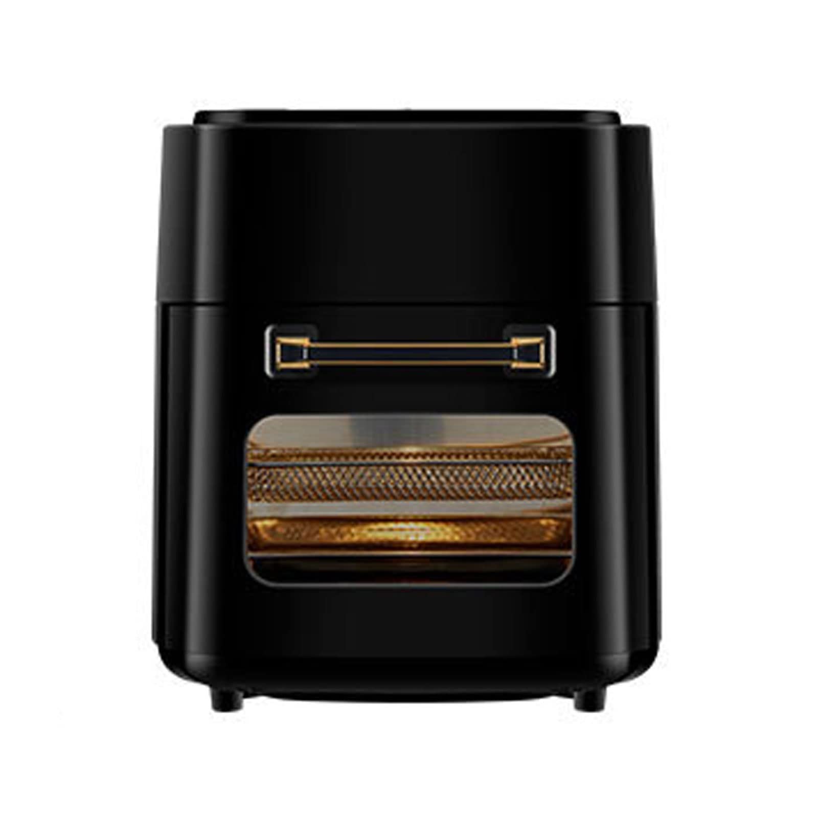 Ninja Air Fryer Oven with Touch Screen - 6.5QT Large Capacity, Digital Visual Controls, Multi-Function Cooker for Healthy Frying, Baking, Roasting & Reheating - Perfect for Family Meals & Party Snacks (Black)