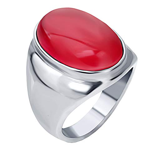 Silver-Red Stone