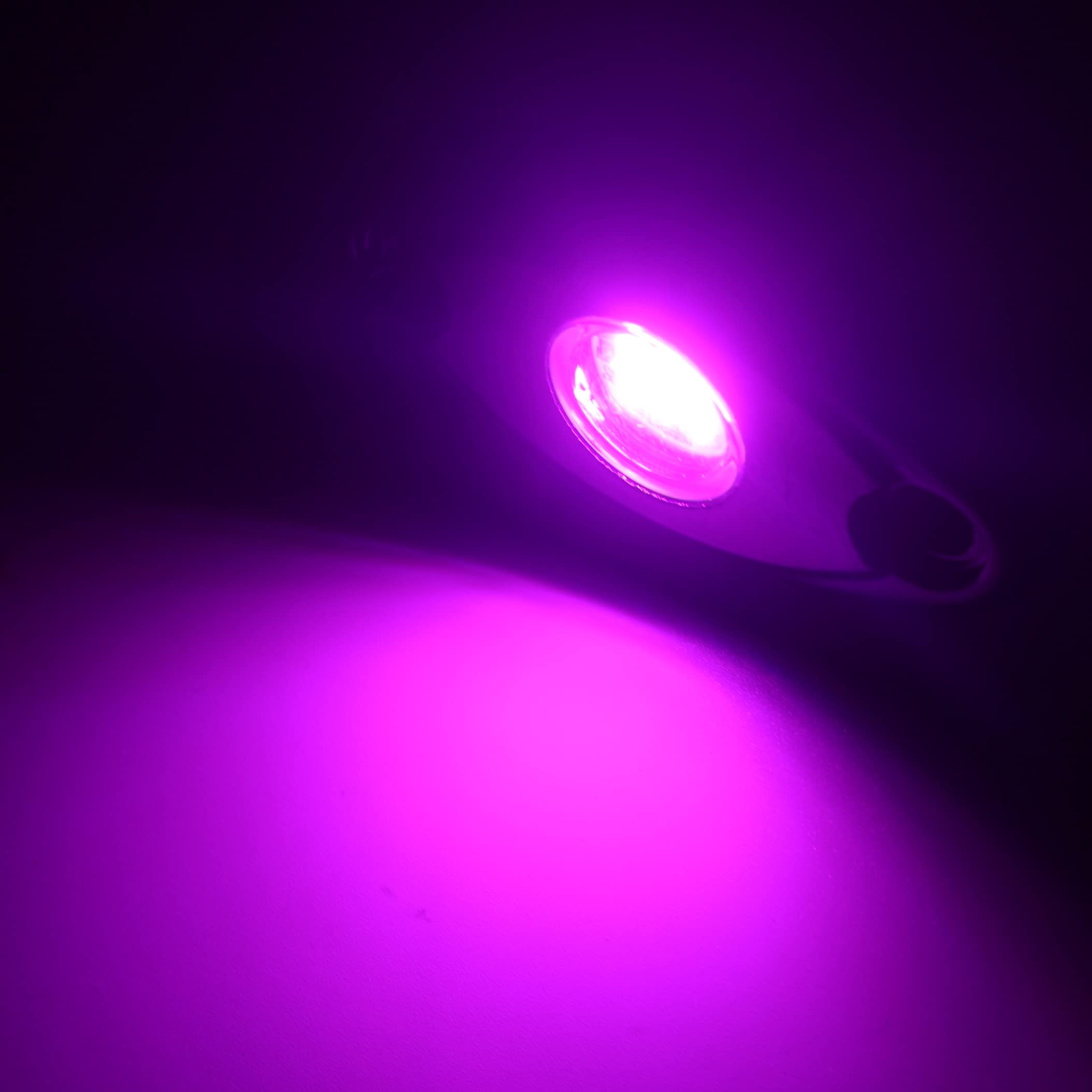 6 Pods LED Rock Lights - Purple Underbody Glow Kit for Trucks, Cars, ATVs, SUVs & Boats | Waterproof Underglow Neon Accent Lighting for Off-Road, Night Driving & Vehicle Customization