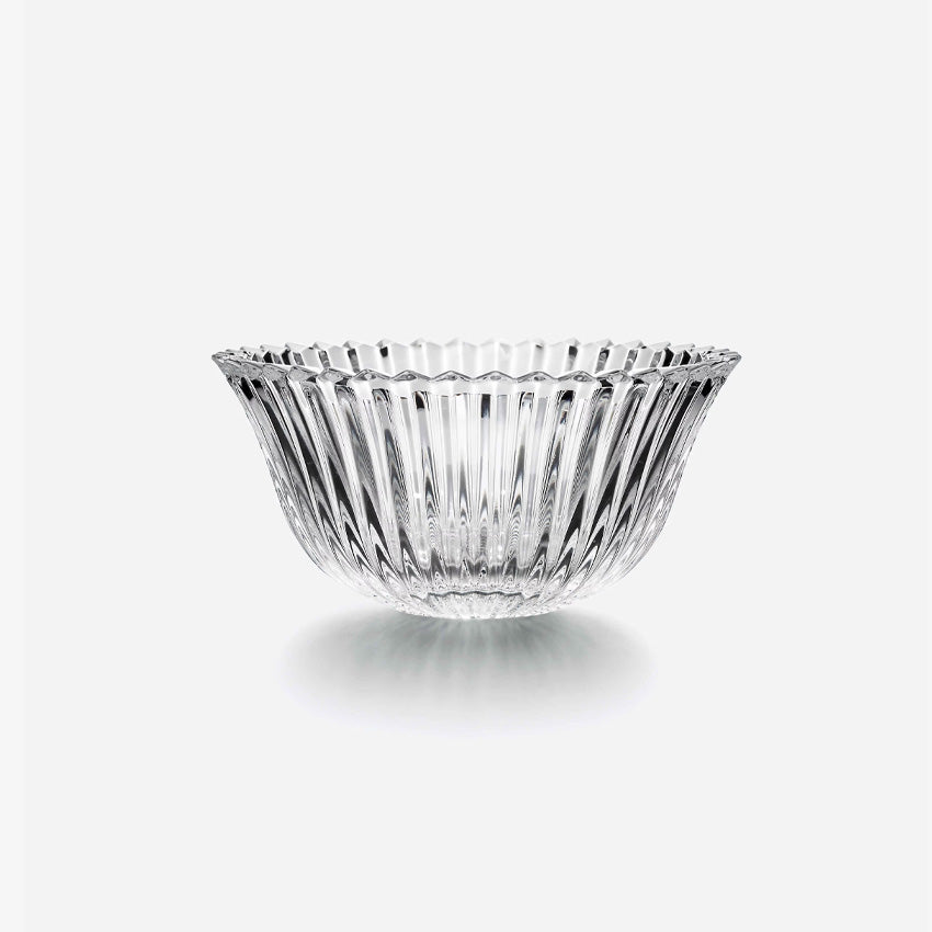 Baccarat Mille Nuits Small Crystal Bowl - Elegant Decorative Bowl for Dining Table, Wedding Centerpiece & Home Decor