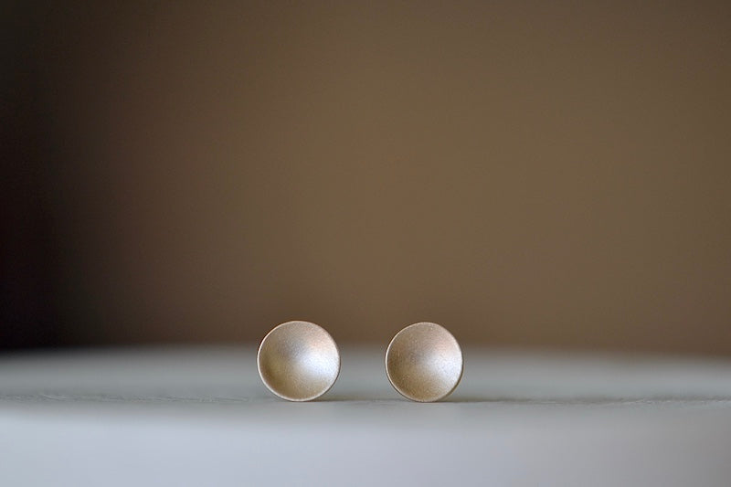 Polka Dot Stud Earrings for Women - Small Dainty Gold Plated Earrings for Everyday Wear - Perfect Gift for Birthday, Anniversary, Valentine's Day