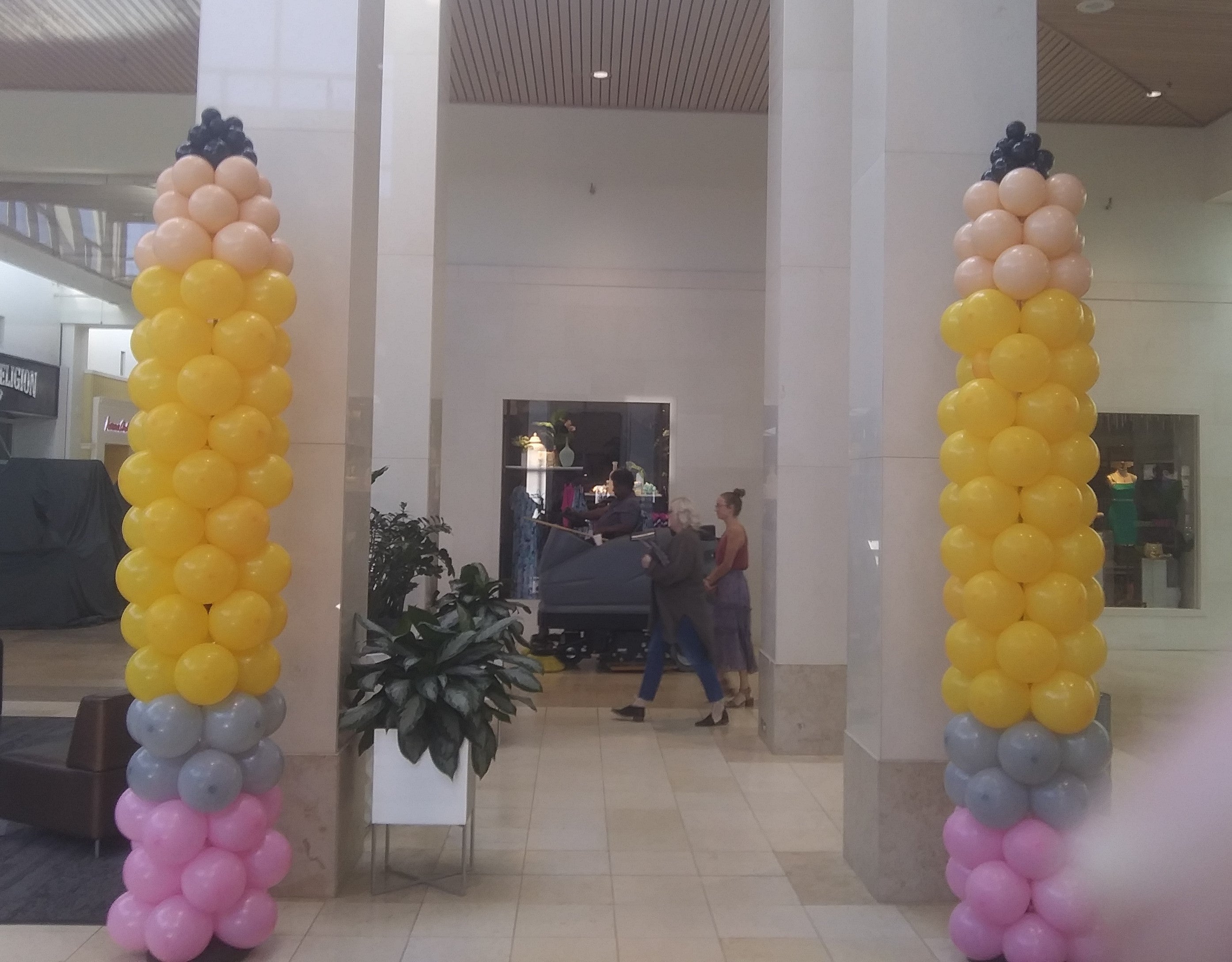 Balloon Sculpture Column - Creative Pencil Balloon Decor for Birthday Parties, Baby Showers & Events | Unique Balloon Centerpiece for DIY Decorations