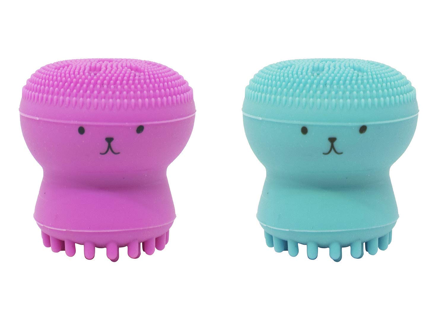Raaya Face Scrubbers for Girls - Exfoliating Facial Cleansing Brush for Soft Skin - Perfect for Home Spa & Teen Skincare Routine