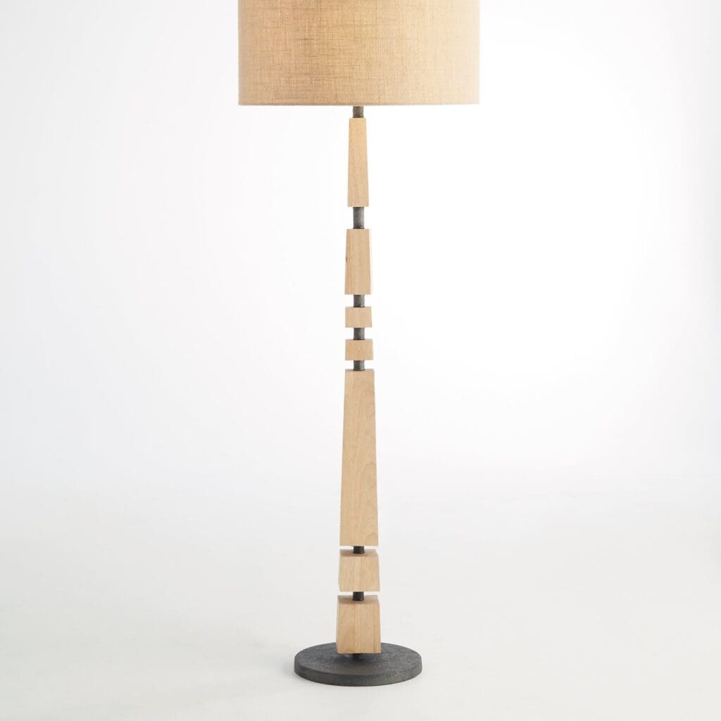 Cyan Design 11454 Adonis Modern Floor Lamp in Tan and Black - Perfect for Living Room, Bedroom, or Office Lighting Decor