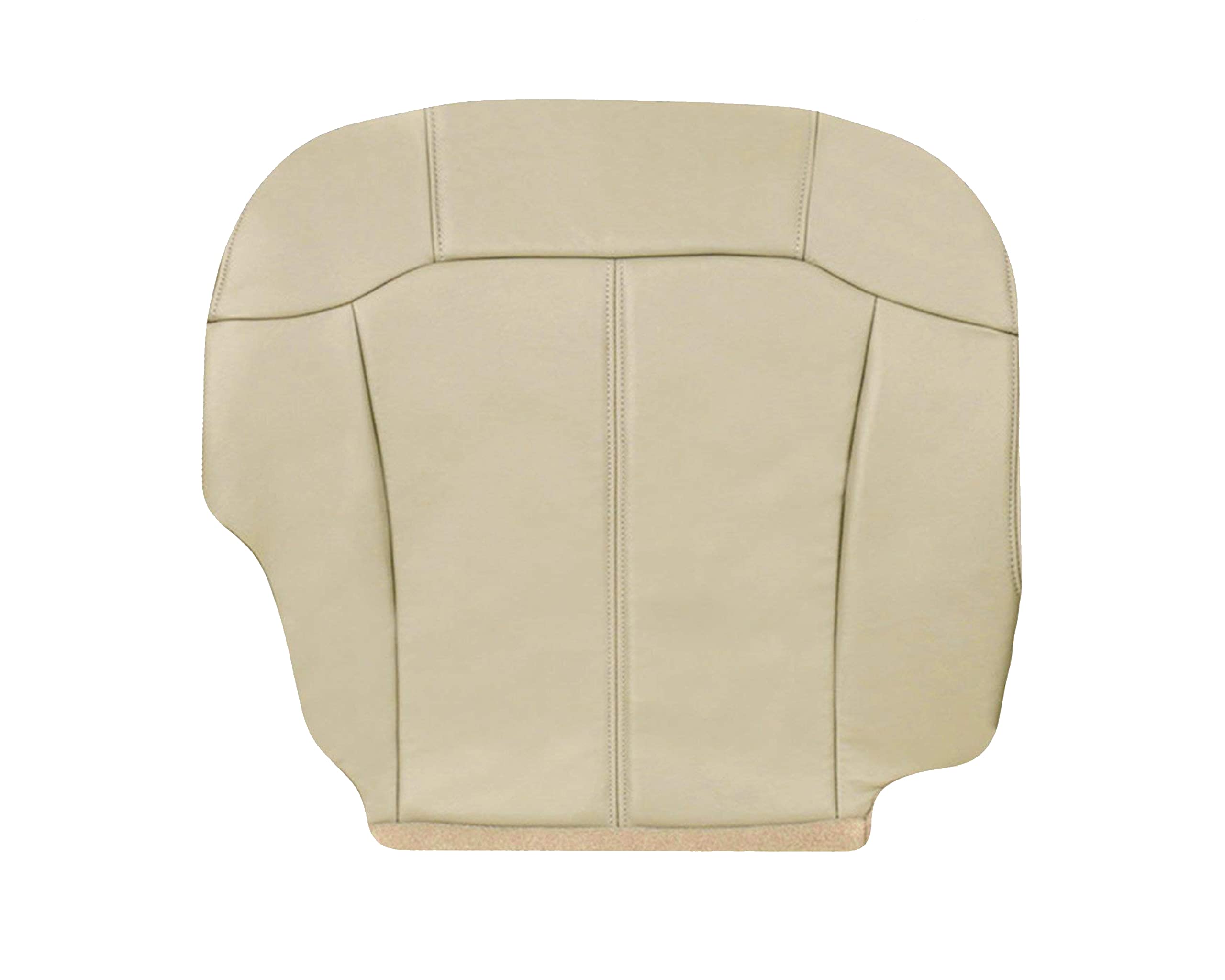 2000-2002 Chevy Tahoe Suburban Replacement Leather Seat Cover - Driver Bottom Light Shale Tan | Premium OEM Fit | Perfect for Car Interior Restoration & Customization | Ideal for Road Trips, Daily Commute & Vehicle Upgrades