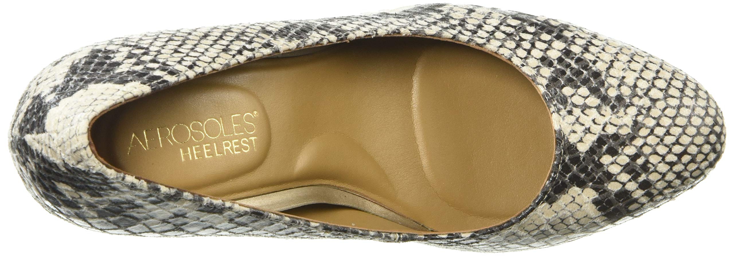Aerosoles Women's Bandwagon Pump - Comfortable Low Heel Dress Shoes for Work, Office & Special Occasions | Slip-Resistant & Cushioned Insoles