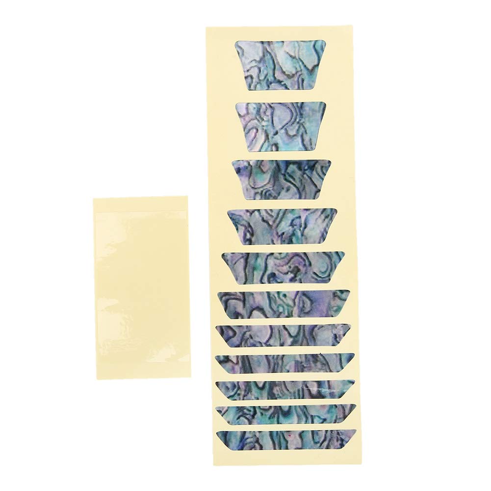 0.04mm Ultra-Thin Guitar Fretboard Stickers - Self-Adhesive Fingerboard Decals for Electric & Acoustic Guitars - Perfect for Guitar Decoration, Protection and Improved Playability - Ideal for Musicians, Beginners and Guitar Enthusiasts