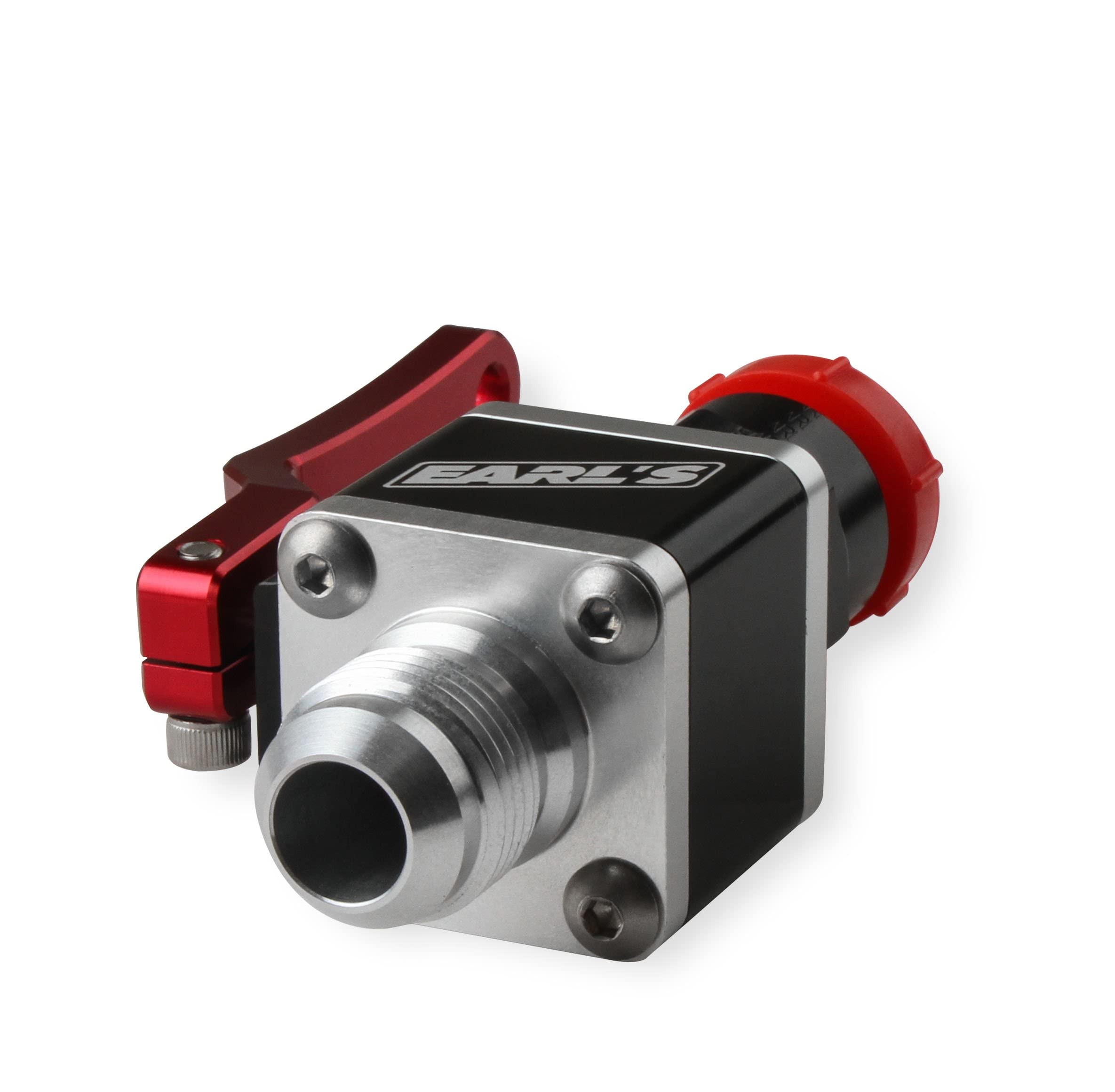 Earl's 230710ERL UltraPro AN-10 Male to Female Ball Valve - High Performance Fuel/Oil Flow Control for Automotive, Marine & Industrial Applications