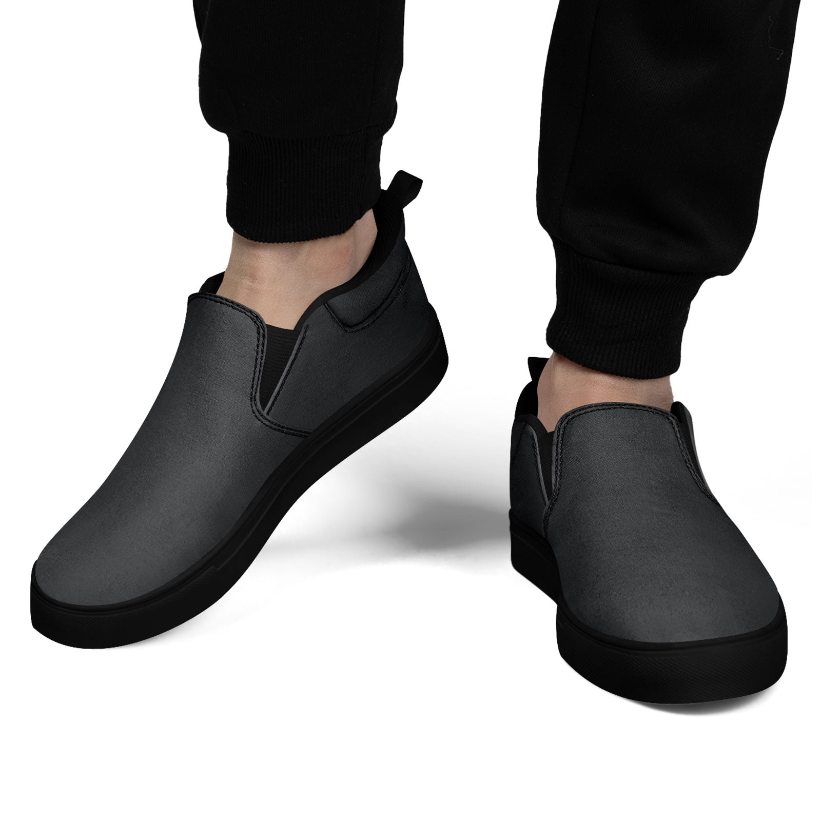Custom Personalized Canvas Slip-On Sneakers - Handmade & Unique Design (FN071 E028030) - Perfect for Casual Wear, Gifts & Fashion Street Style