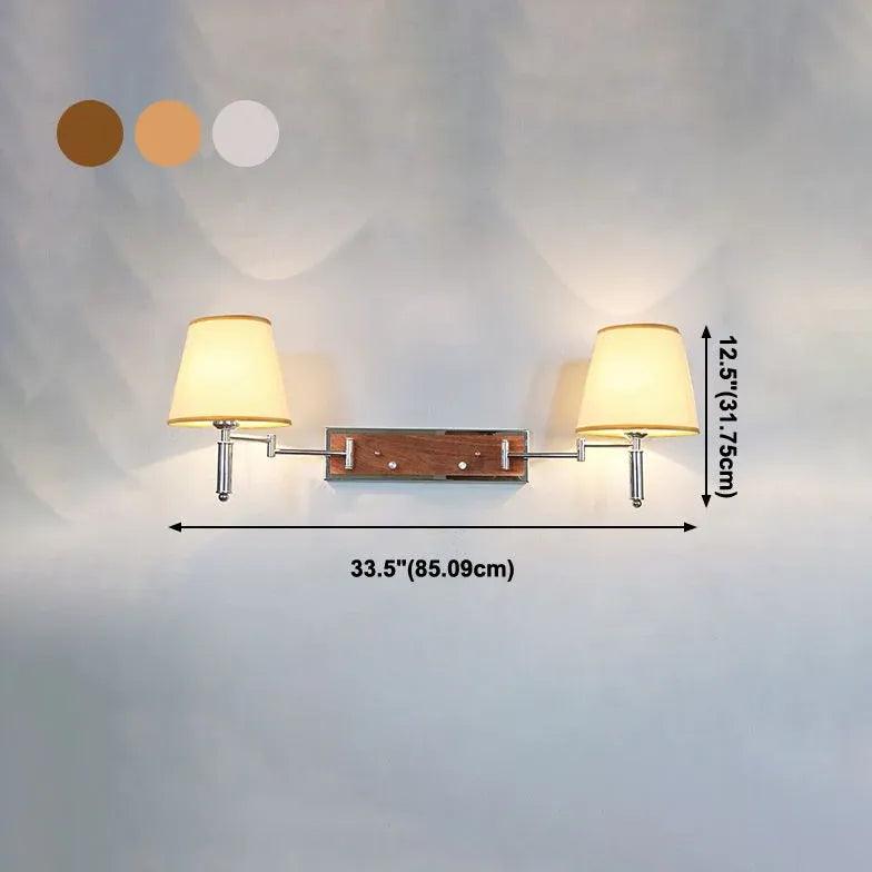 Adjustable Double Wall Sconce Lights for Indoor Use - Perfect for Bedroom, Living Room, and Hallway Lighting