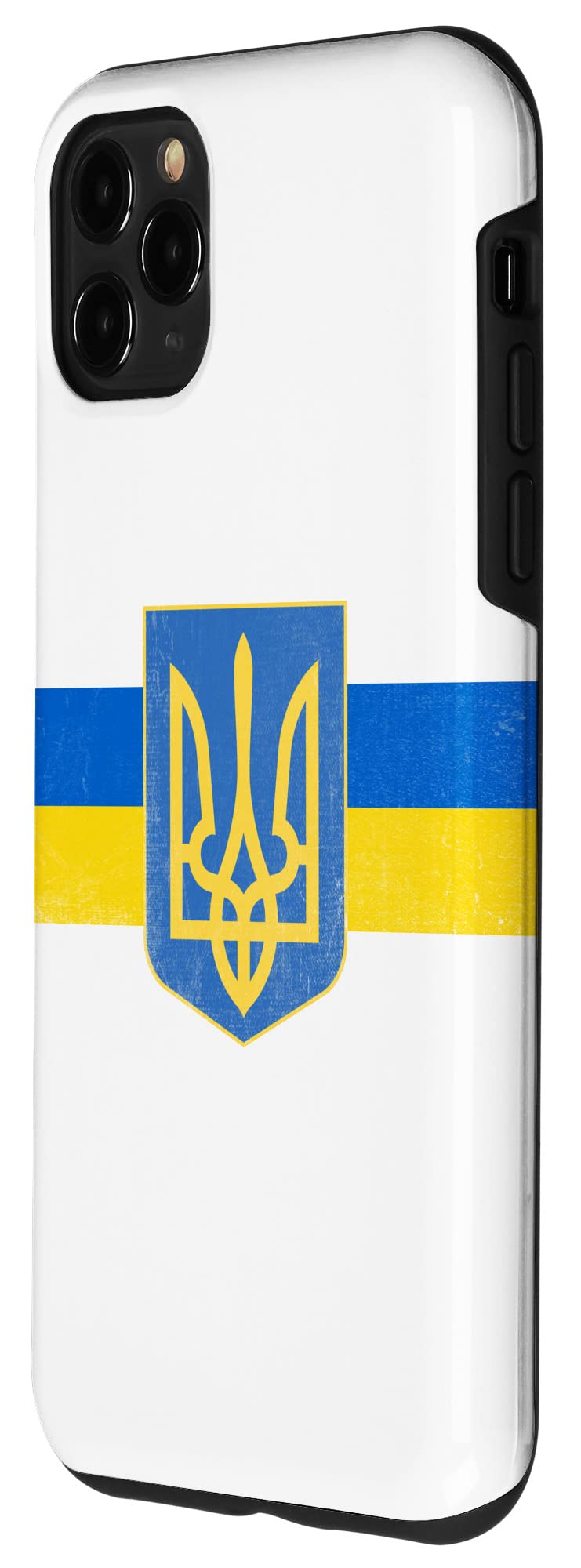 iPhone 11 Pro Max Case with Ukraine Flag - Show Your Love & Support - Durable Protective Phone Cover for iPhone 11 Pro Max - Perfect Gift for Ukrainian Supporters, Travel & Daily Use