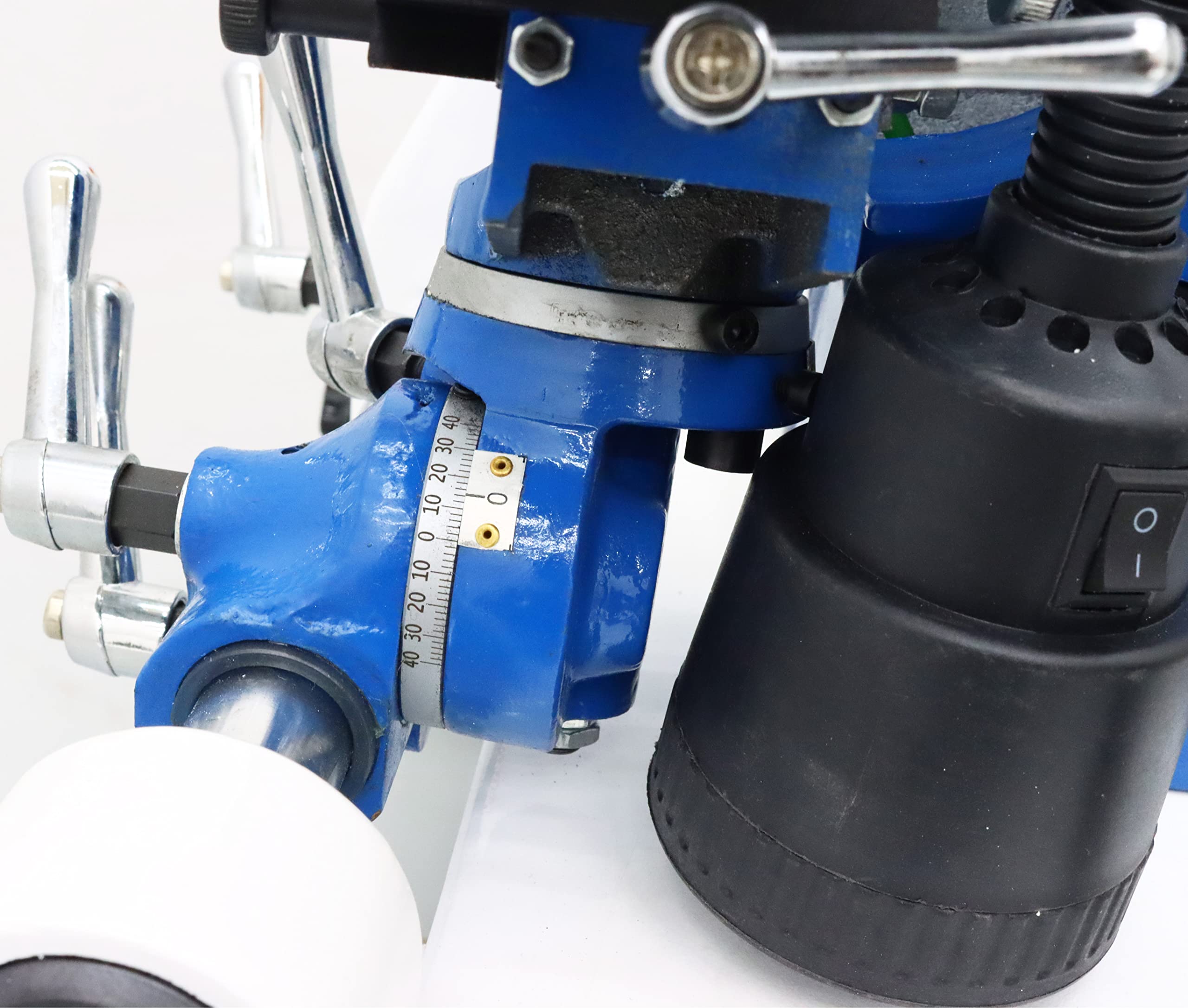 TECHTONGDA Professional Drill Bit Sharpener & End Mill Grinder - 220V R8 Collect Sharpening Machine with Accessories for Twist Drill & Cutter Tools | Perfect for Workshop, Metalworking & DIY Projects