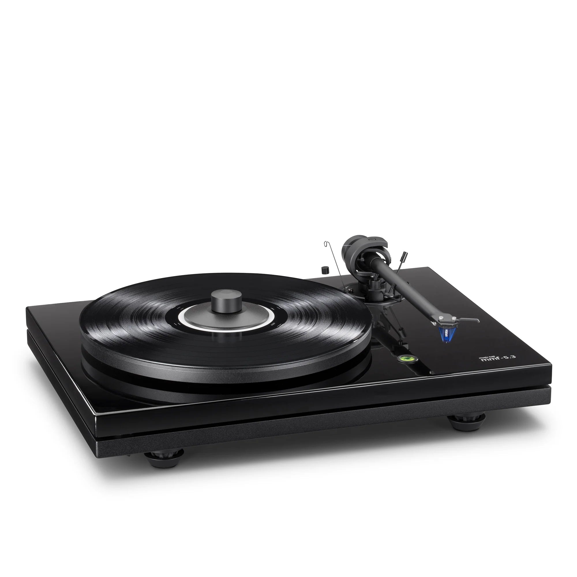 Music Hall MMF 5.3 Turntable - High Fidelity Vinyl Record Player with Belt Drive & Adjustable Tonearm - Perfect for Home Audio & DJ Setup