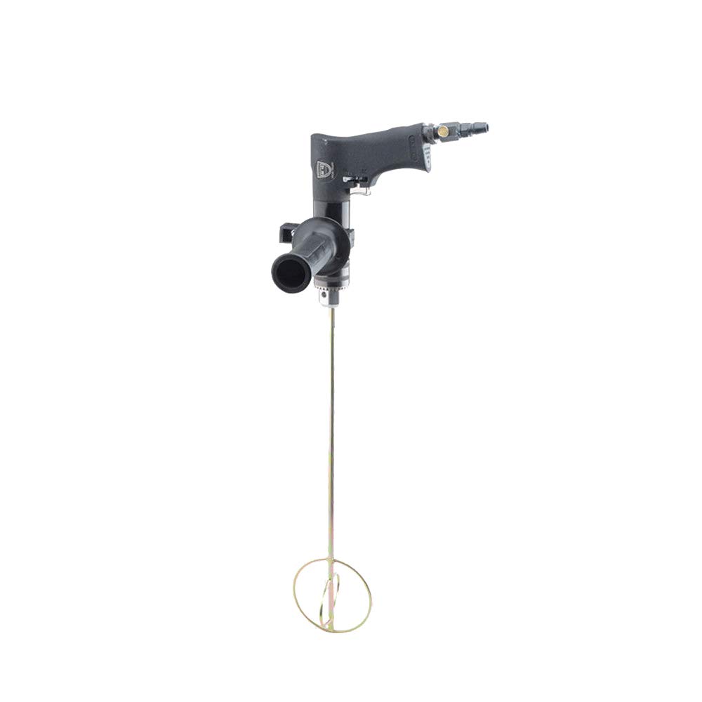 Portable Pneumatic Paint Mixer 1.5-13MM Air Drill - High Speed 700RPM Paint Blender & Agitator for Professional Painting, DIY Projects, and Industrial Use (Type E) - Perfect for Mixing Paints, Stains, Epoxy, and Coatings