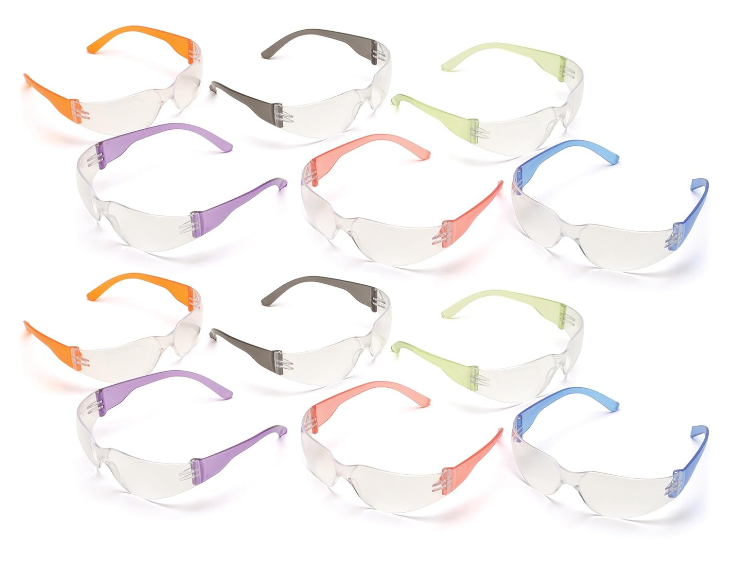 Pyramex Mini Intruder Kids Safety Glasses - Impact Resistant Protective Eyewear for Children | School, Sports & Outdoor Activities