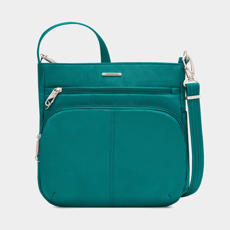 Travelon Anti-Theft Classic Crossbody Bag - Secure & Stylish for Travel, Commuting & Daily Use
