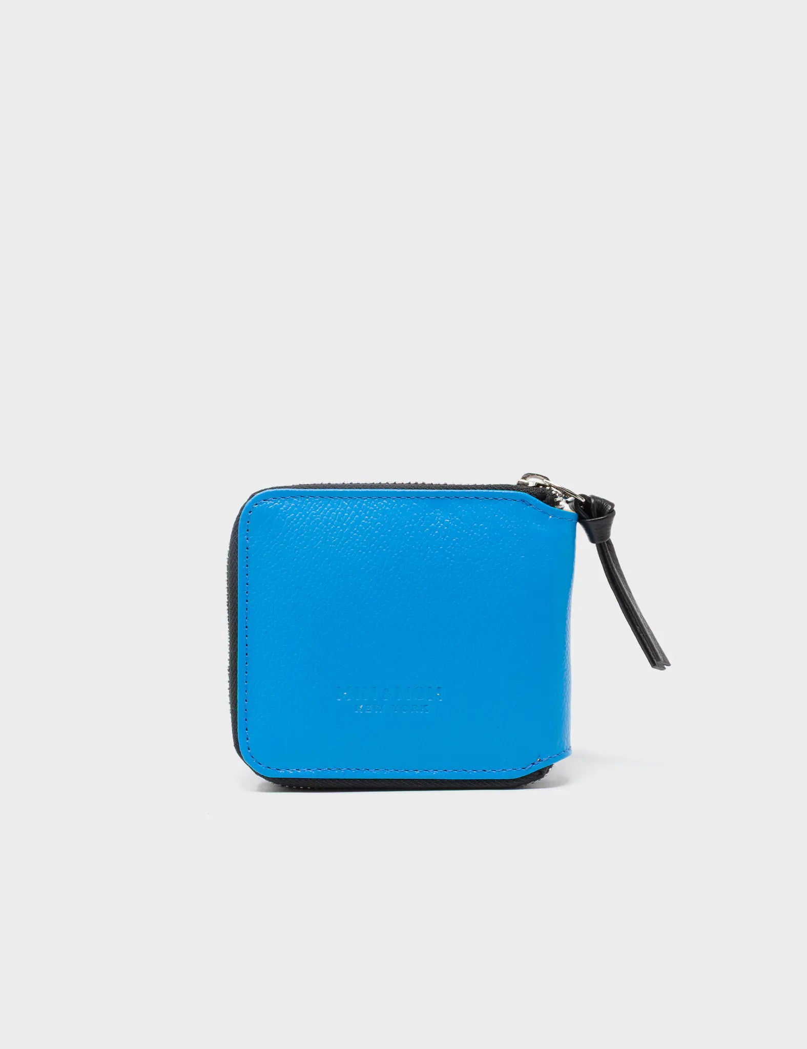 Fedor Ibiza Blue Leather Wallet with Velvoria Applique - Stylish & Durable Men's Wallet for Everyday Use & Travel