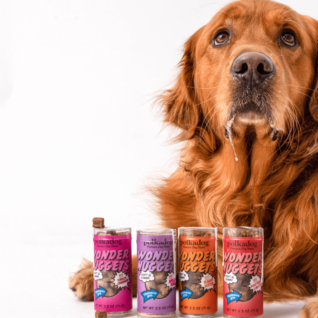 Polkadog Wonder Nuggets Turkey & Cranberry Mini Tube - Grain-Free Dog Treats for Small Dogs - Perfect for Training, Rewards & On-the-Go Snacks