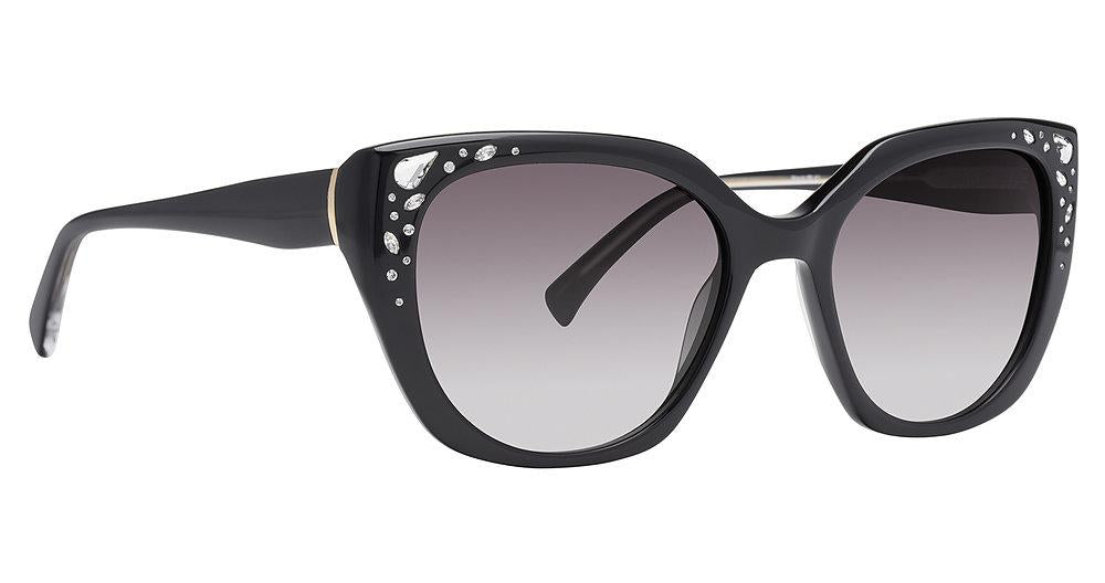 Badgley Mischka BMMARCHELLE Women's Designer Sunglasses - UV Protection, Polarized Lenses, Fashionable Cat Eye Frame for Outdoor Activities, Beach & Driving