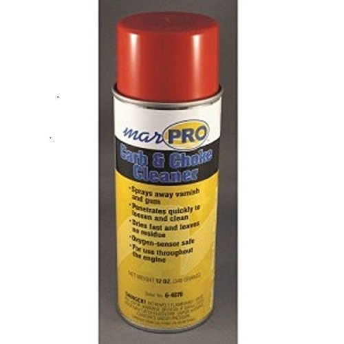 Marpac New Marine Boat Carb and Choke Cleaner 6-4070 - Fast-Acting Fuel System Cleaner for Outboard Motors & Marine Engines - Perfect for Boating, Fishing & Water Sports Maintenance