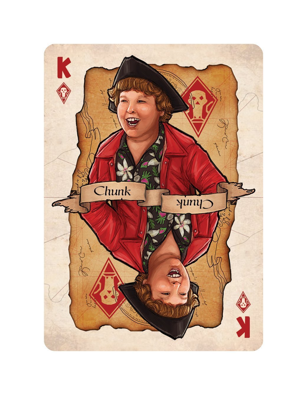 Albino Dragon The Goonies Playing Cards - Limited Edition Collectible Deck for Card Games, Magic Tricks & Poker Night | Perfect for Movie Fans, Collectors & Game Nights