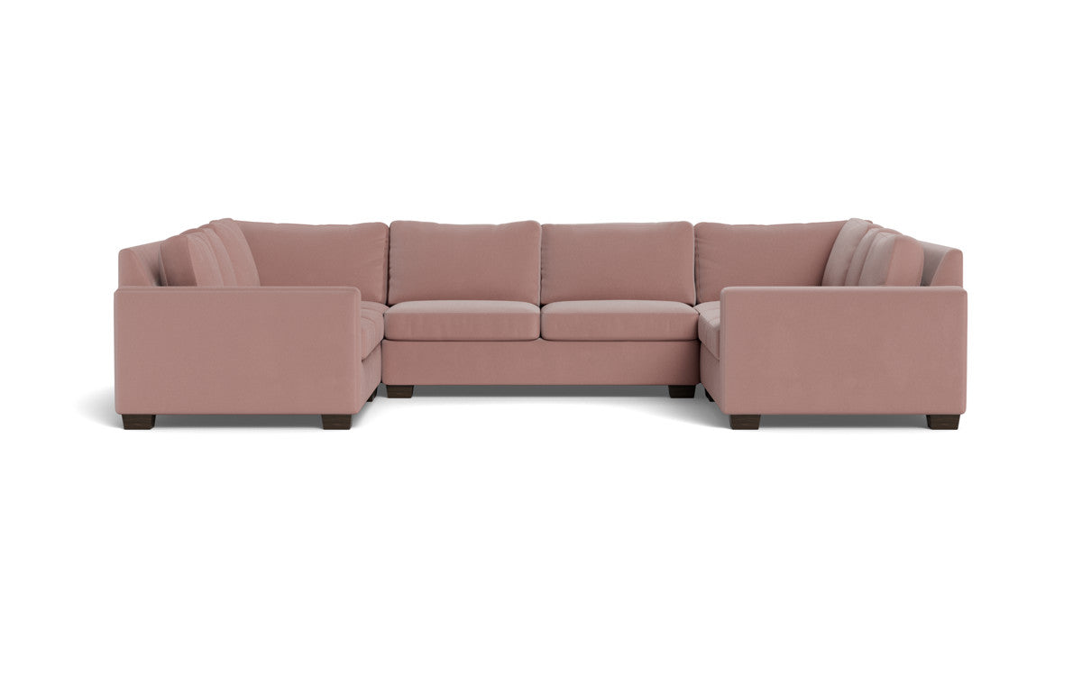 Track 141 Corner Sofa U Sectional - Modern L-Shaped Couch with Reversible Chaise, Soft Fabric Upholstery for Living Room, Family Room & Home Theater Comfort | Perfect for Small Spaces & Apartment Living
