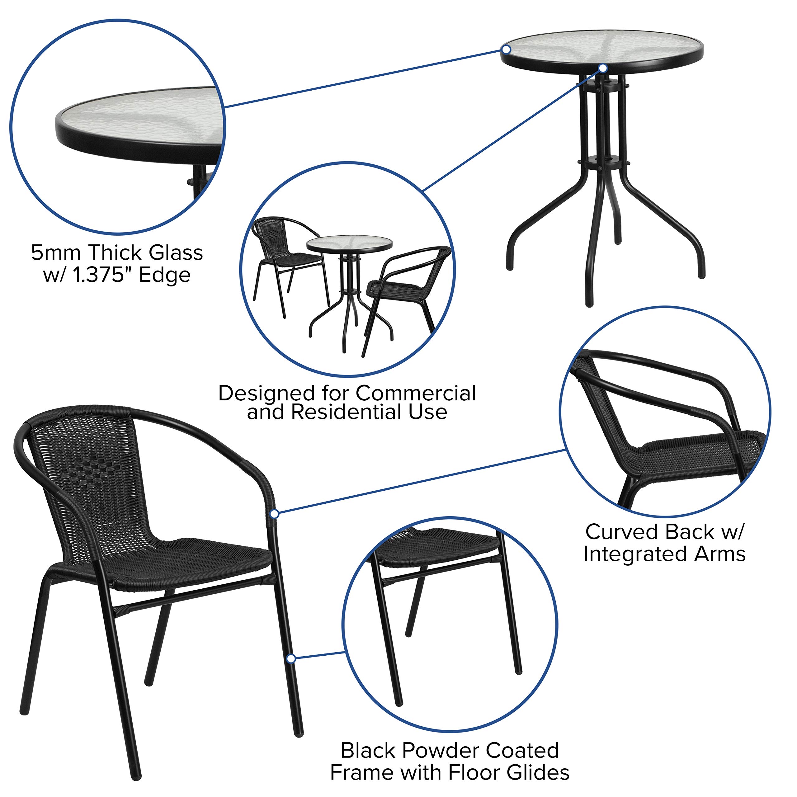 Flash Furniture Lila 23.75