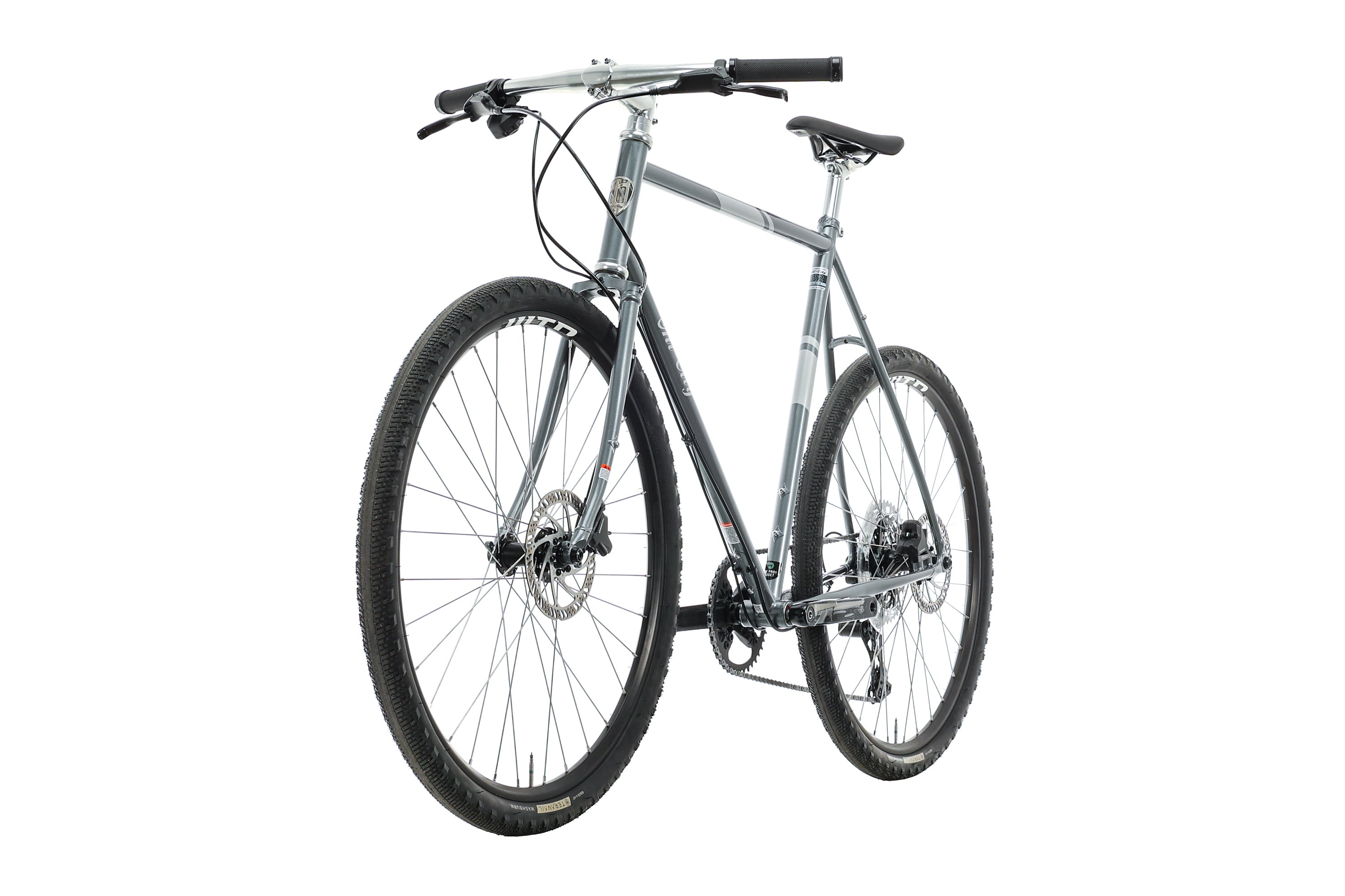 All City Space Horse MicroSHIFT Touring Bike 2023 - 58cm Steel Frame Gravel & Commuter Bike for Urban Adventures & Long-Distance Rides