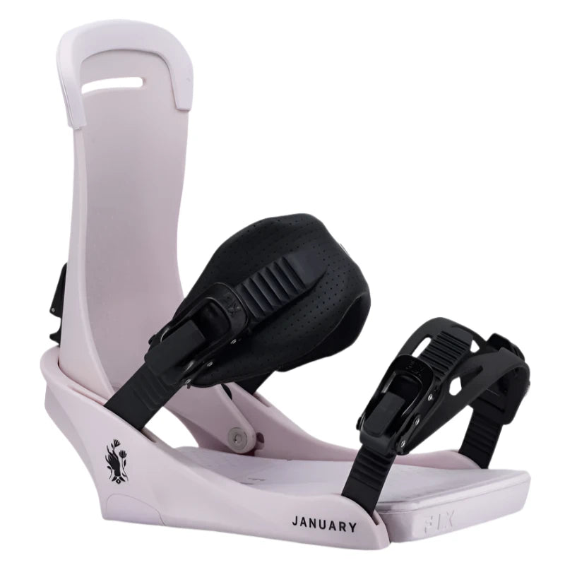2025 Women's January Snowboard Bindings - Adjustable & Comfortable for Winter Sports & Snowboarding Adventures