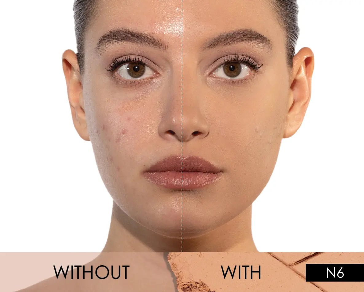 HY GLAM Powder Foundation Refill - Lightweight, Long-Lasting & Buildable Coverage for Flawless Skin | Perfect for Everyday Wear & Touch-Ups On-The-Go