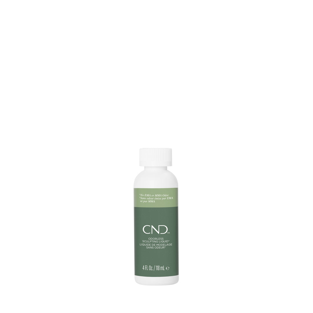 CND Odorless Sculpting Liquid 4 oz - Professional Nail Extension & Repair Gel for Acrylic Nails - Perfect for Salon & Home Manicures