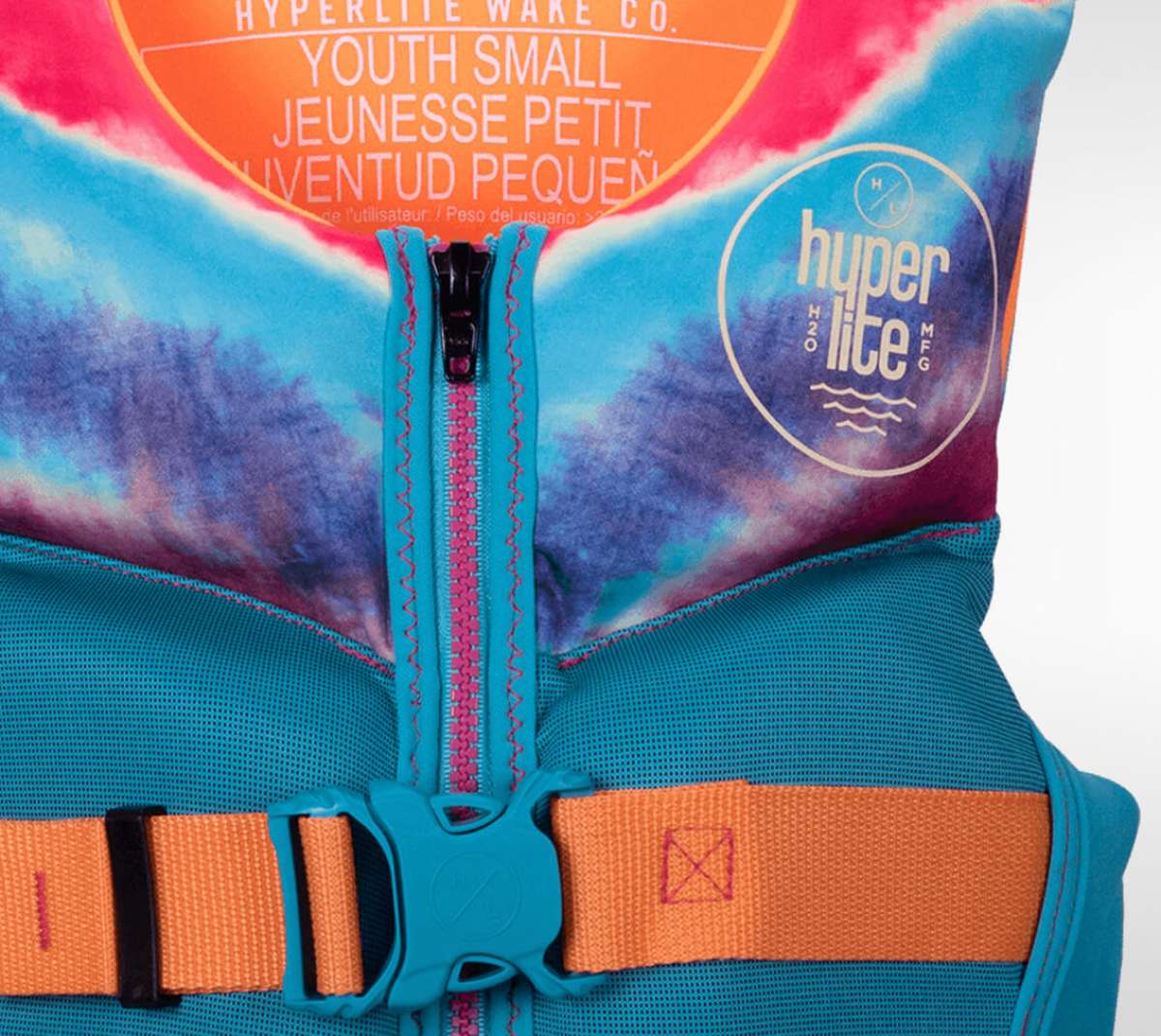 Hyperlite Girls Indy CGA Life Vest 2022 - Youth Water Sports Safety Jacket for Wakeboarding, Boating & Swimming