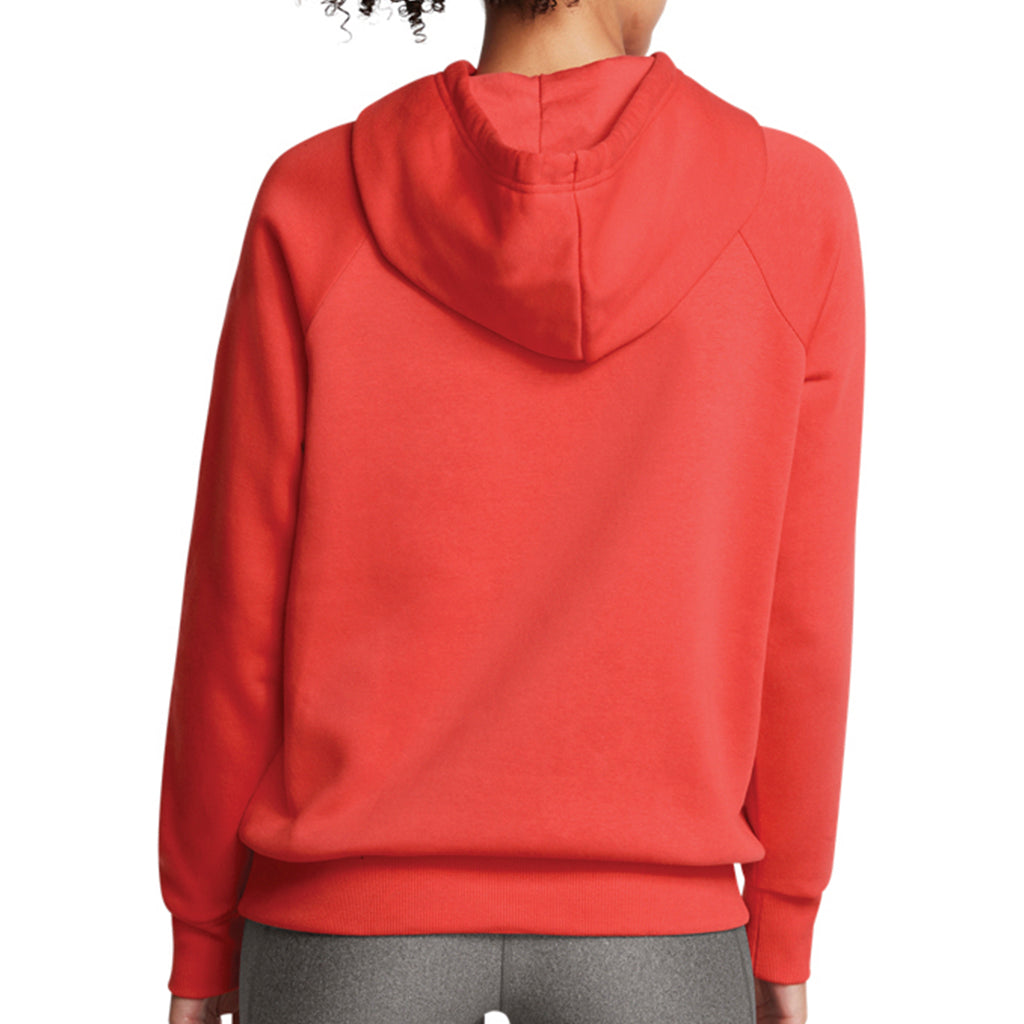 Women's UA Rival Fleece Hoodie - Soft Warm Pullover Sweatshirt for Running, Gym & Casual Wear | Cold Weather Comfort Hoodie