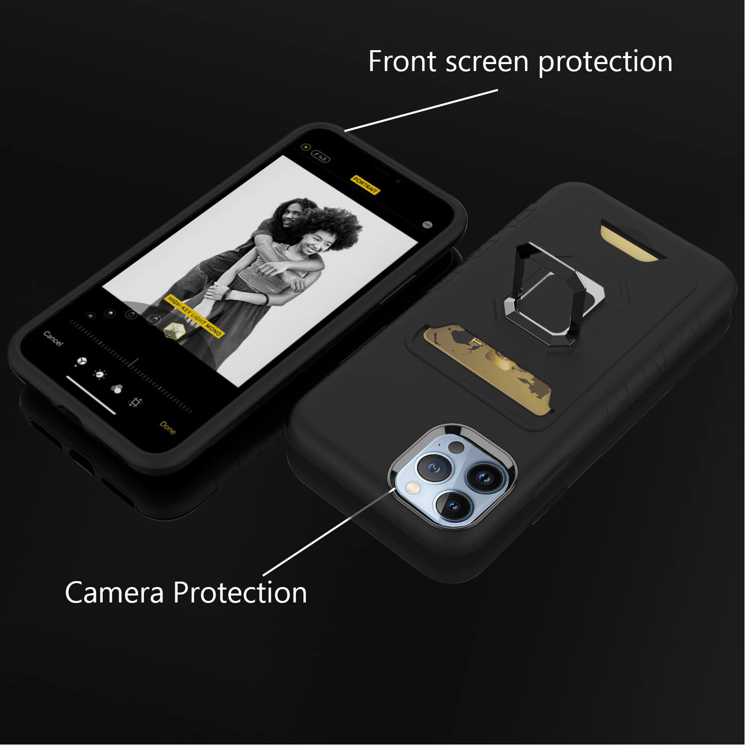 ASUWISH Slim iPhone 13 Pro Case (6.1