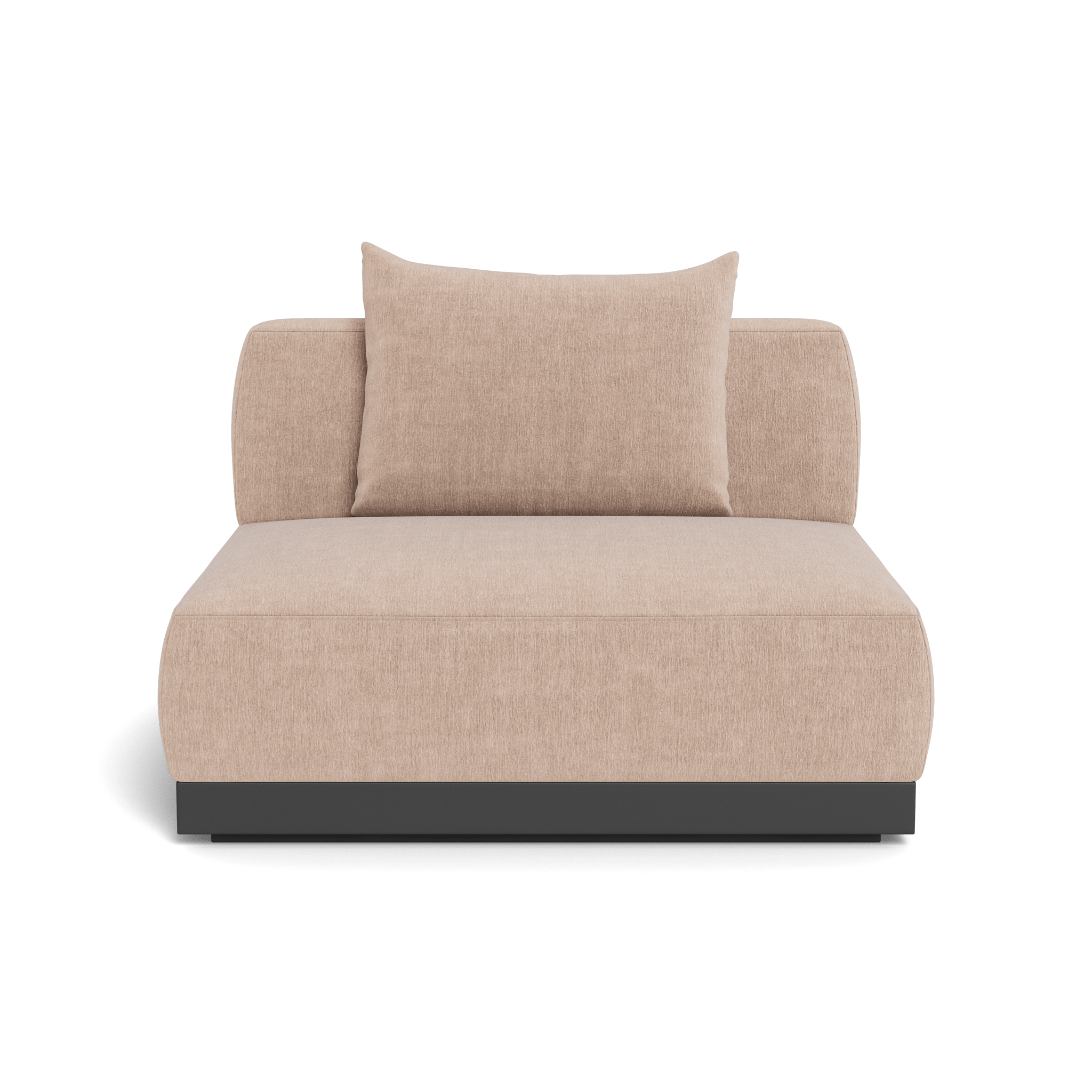 Amalfi Swivel Armless Chair - Modern Accent Chair for Living Room, Bedroom, Office - 360-Degree Rotation, Comfortable Upholstered Seat - Perfect for Small Spaces, Reading Nook, or Lounge Area