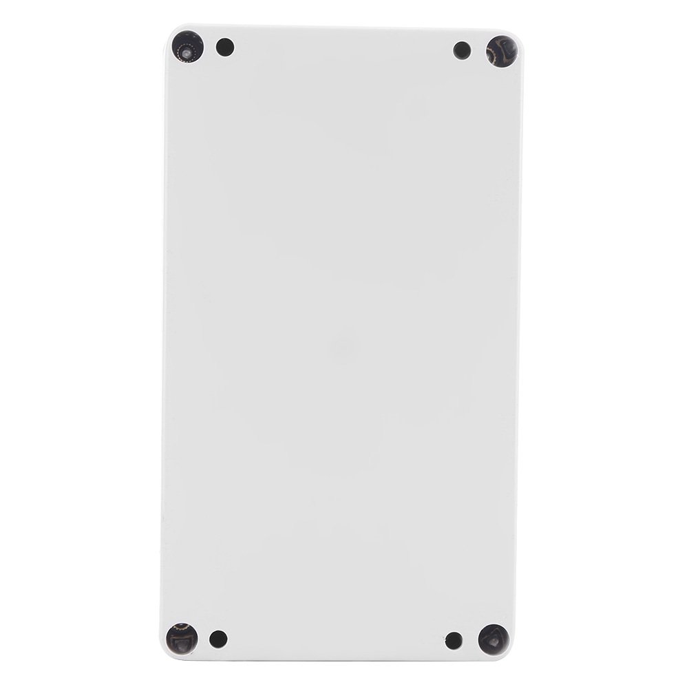 ABS Electrical Junction Box 158x90x60mm - White Waterproof Cable Enclosure for Wiring & Instrument Protection | Ideal for Home, Office & Outdoor Electrical Projects