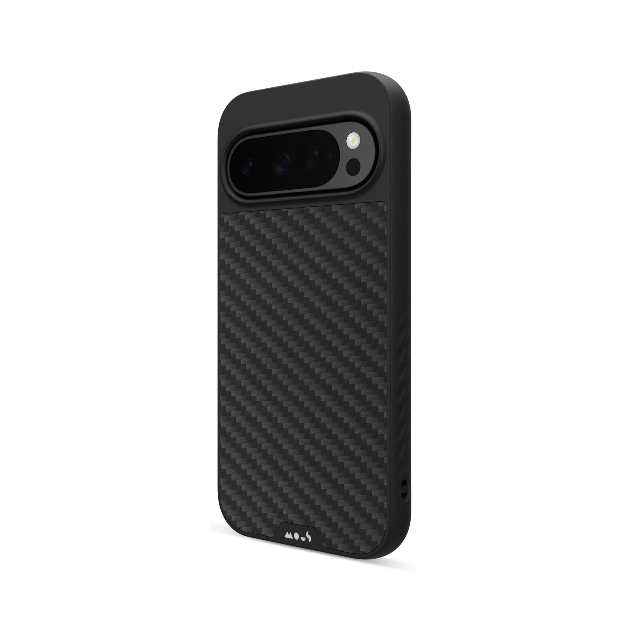 MagSafe Compatible Black Leather iPhone Case for iPhone 14/13/12 Pro Max - Premium Slim Protective Cover with Magnetic Alignment (Perfect for Work, Travel & Everyday Use)