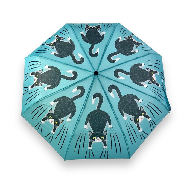 Durable Cat Scratch Umbrella - Waterproof & Stylish Pet Umbrella for Rainy Days - Perfect for Walking Your Cat in the Rain