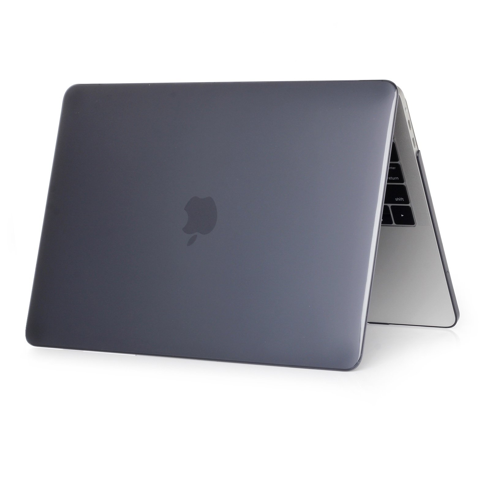 Se7enline MacBook Pro 16 Case (2021/2020/2019) - Ultra Slim Hard Shell Protective Cover for MacBook Pro 16-inch A2141 with Touch Bar & Touch ID - Includes Silicone Keyboard Protector - Crystal Black - Perfect for Office, Travel & Home Use