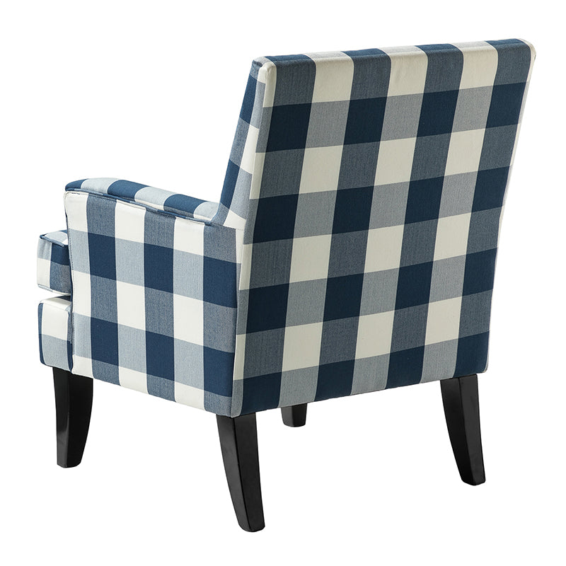 Bradley Armchair - Modern Accent Chair for Living Room, Bedroom & Office - Comfortable Upholstered Lounge Chair with Sturdy Wooden Legs - Perfect for Relaxing, Reading & Decorating Your Home