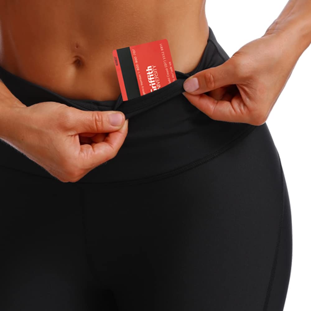 Zengjo Women's 4 Inch High Waisted Bike Shorts - Yoga, Volleyball, Running, Workout & Dance Compression Shorts with Fun Prints | Perfect for Gym, Sports & Active Lifestyle