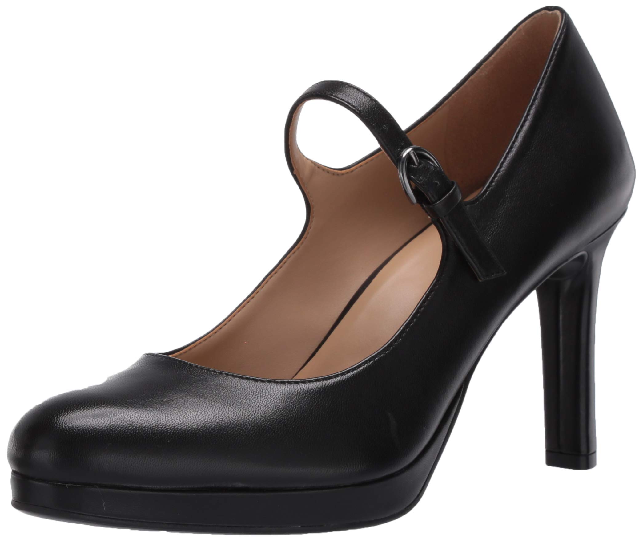 Naturalizer Women's Talissa Mary Jane Pumps - Comfortable Low Heel Dress Shoes for Work, Wedding & Formal Occasions