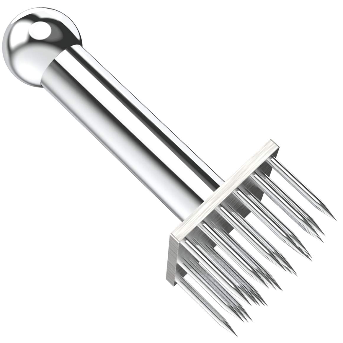 Heavy-duty 28-Blade Stainless Steel Meat Tenderizer Tool - Professional Kitchen Gadget for Tenderizing Beef, Steak, Poultry & BBQ - Perfect for Cooking, Grilling & Marinade Preparation